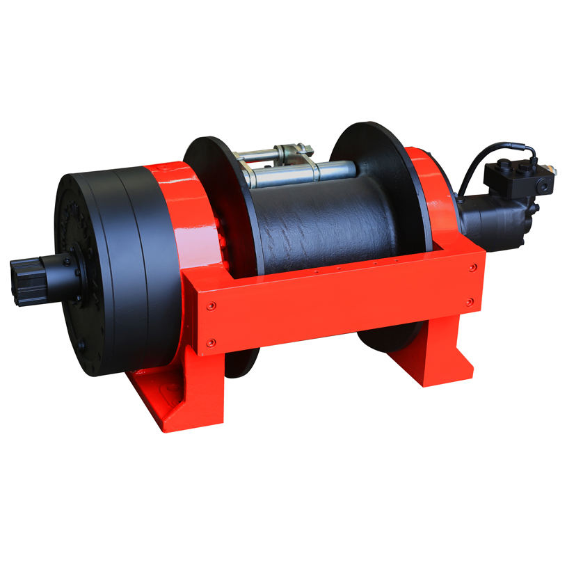 Fishing Boat Anchor Winch - กว้านไฮดรอลิกแบบดรัมเดี่ยวสำหรับรถแทรกเตอร์/สมอ/รถขุด/เรือประมง/อวนจับปลา