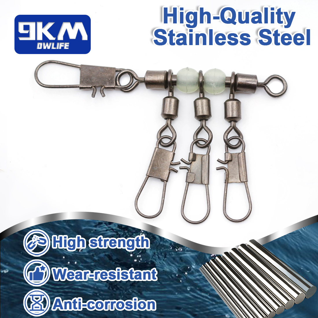 9KM ชุด 10 ชิ้น ข้อต่อสายตกปลา - Fishing Boat Trailer บทวิจารณ์และราคา