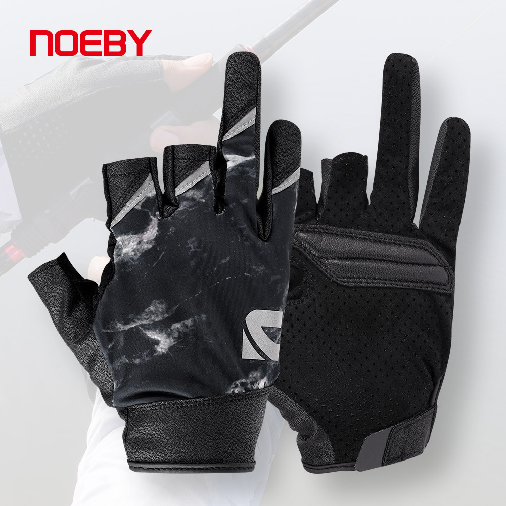 Noeby ครึ่งนิ้วถุงมือตกปลา UPF - Fishing Boat Oar บทวิจารณ์และราคา